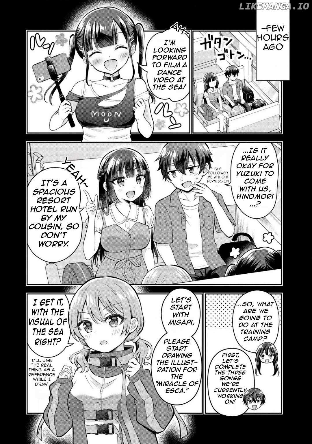 The Shadow Girl in the Seat Next to Me was The Recommended Singer Chapter 8 page 6 - 