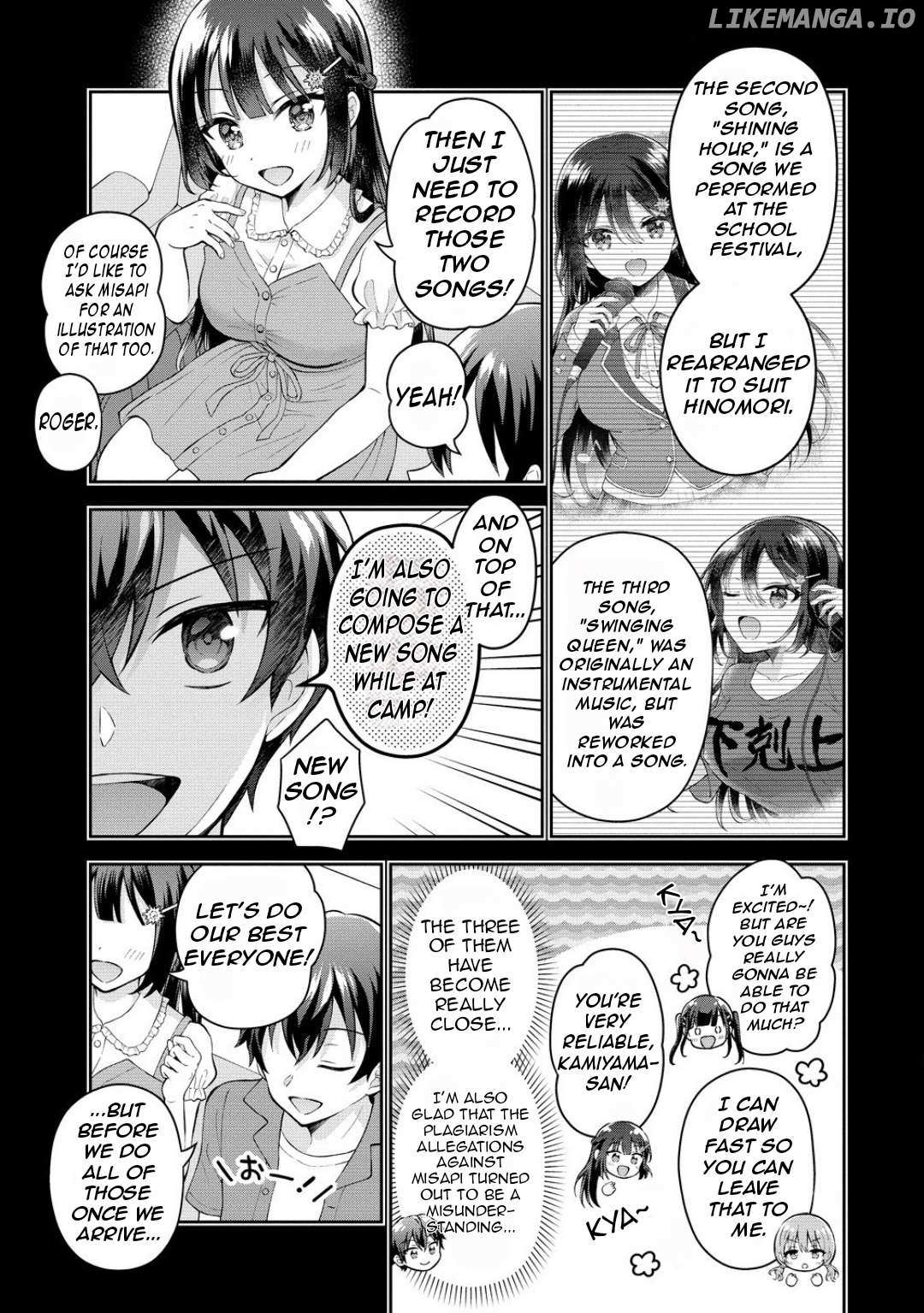 The Shadow Girl in the Seat Next to Me was The Recommended Singer Chapter 8 page 7 - 