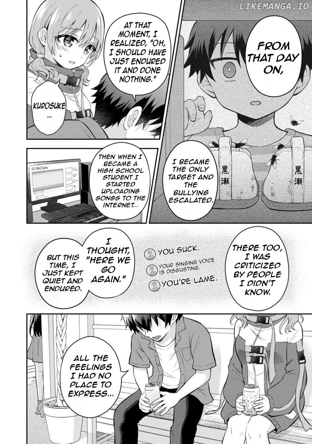 The Shadow Girl in the Seat Next to Me was The Recommended Singer Chapter 9 page 13 - 