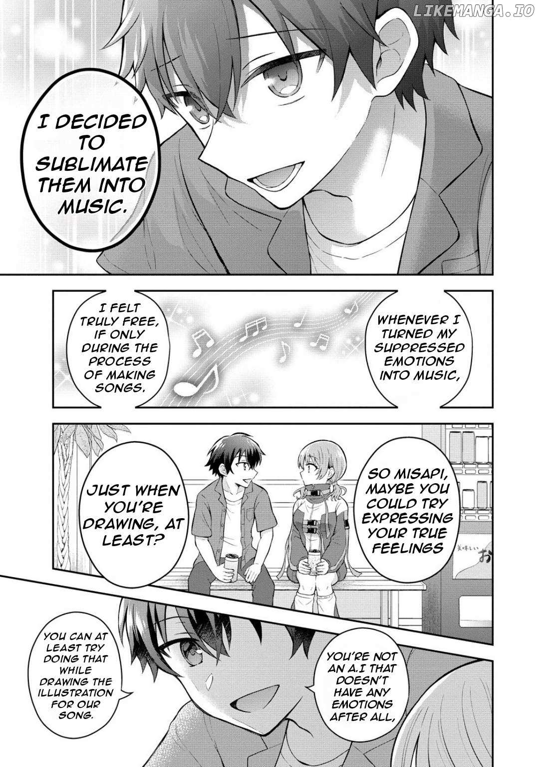 The Shadow Girl in the Seat Next to Me was The Recommended Singer Chapter 9 page 14 - 