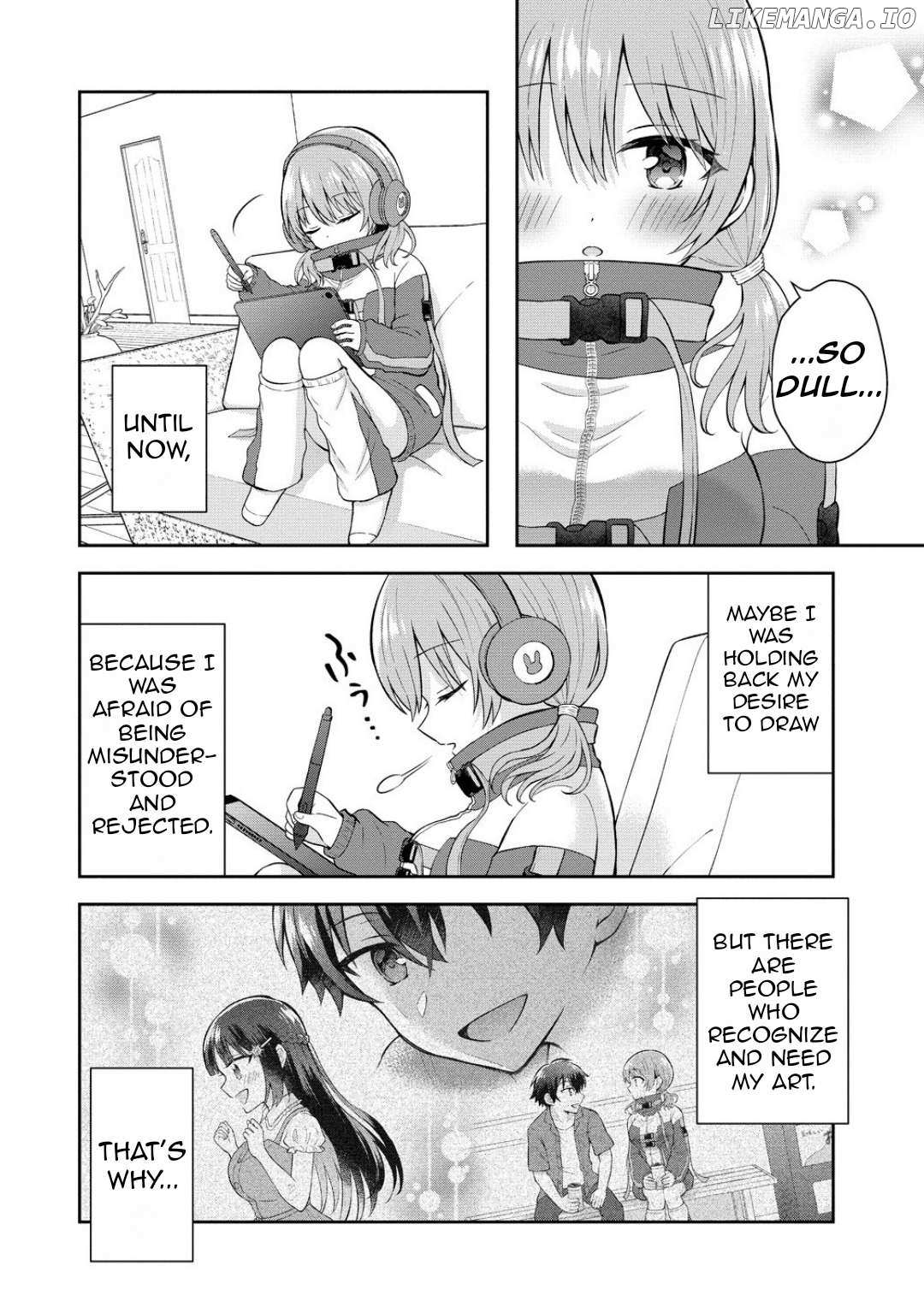 The Shadow Girl in the Seat Next to Me was The Recommended Singer Chapter 9 page 19 - 