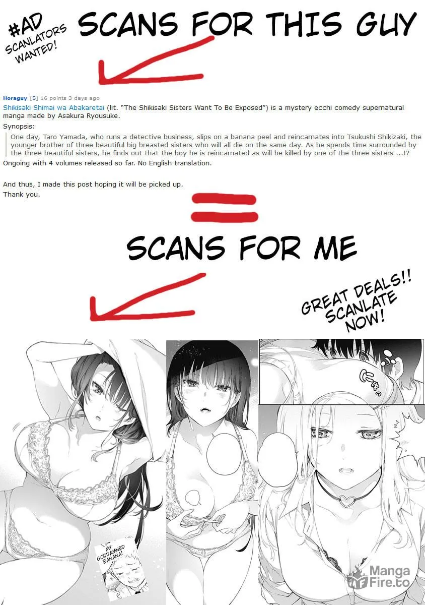 The Shikisaki Sisters Want To Be Exposed Chapter 1 page 50 - 