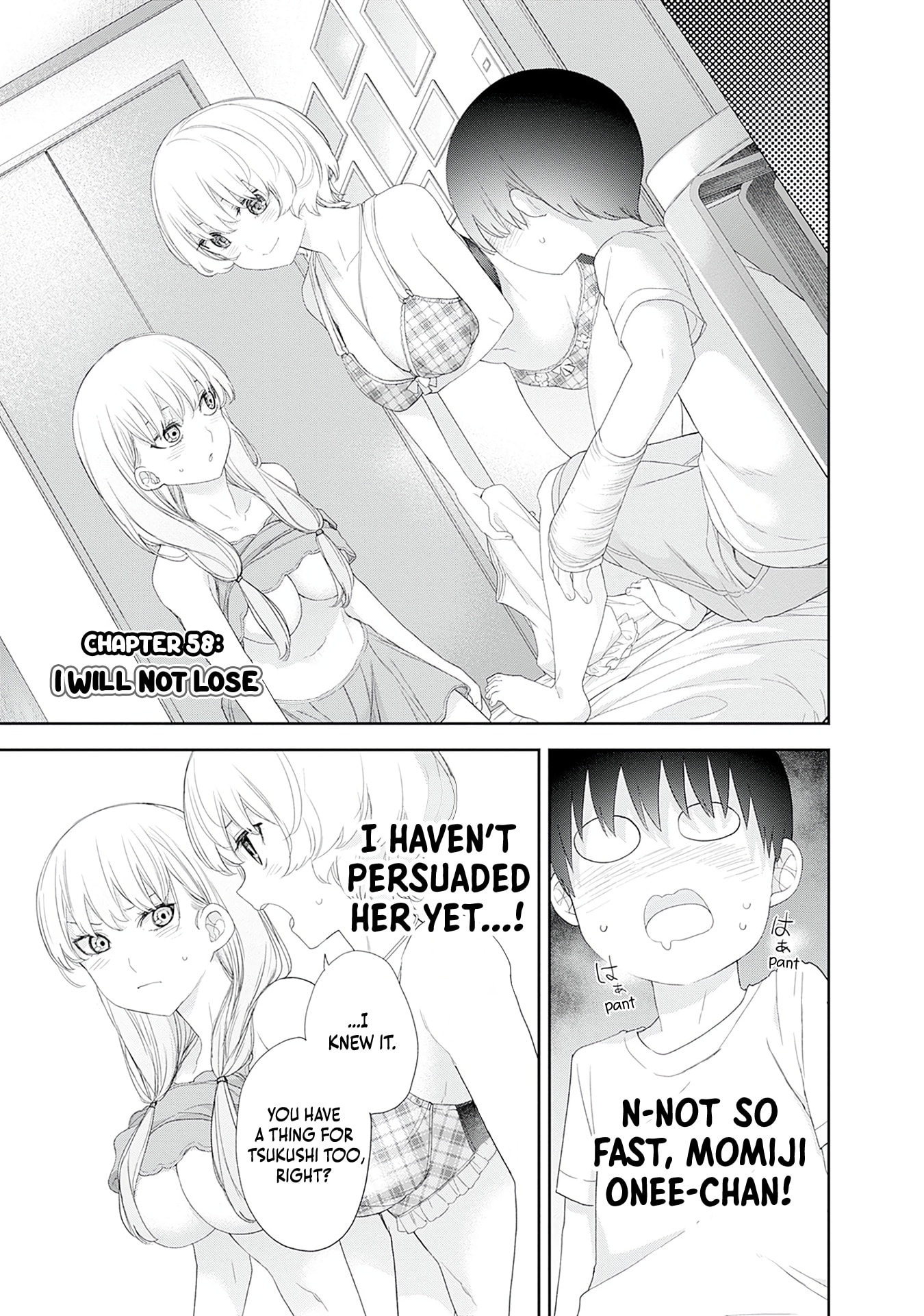 The Shikisaki Sisters Want To Be Exposed Chapter 58 page 1 - 