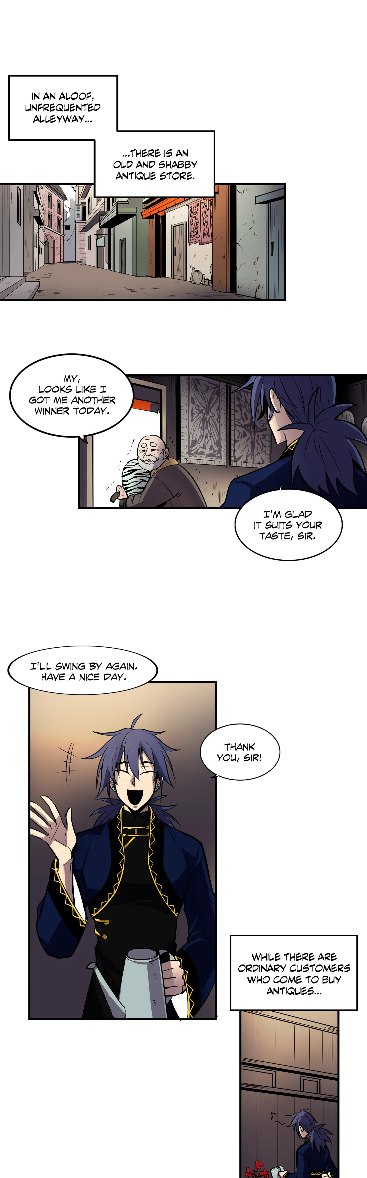 The Shop with No Name Chapter 3 page 1 - 