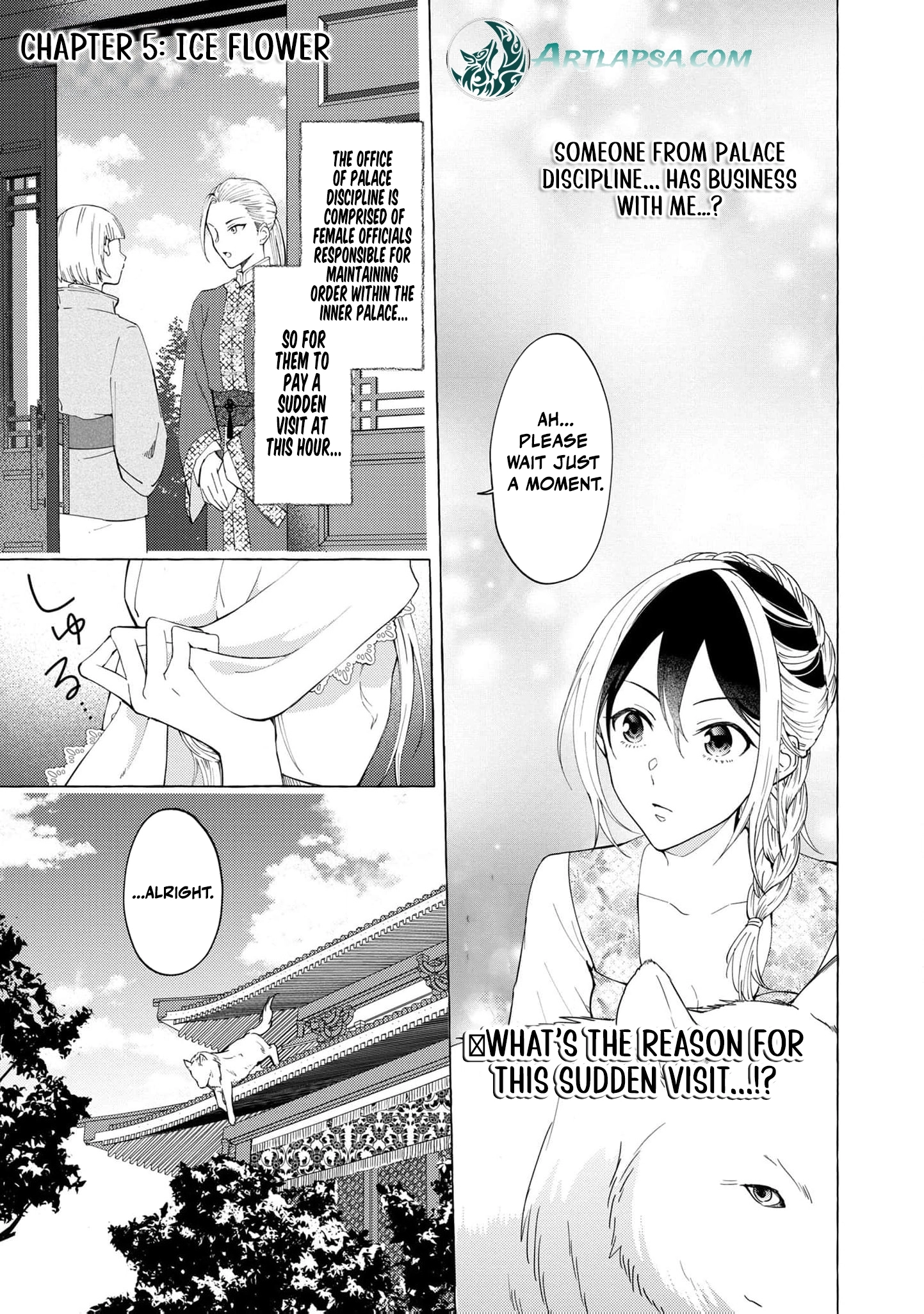 The Shut-In Empress Consort of the Rikan Empire Chapter 5 page 4 - 