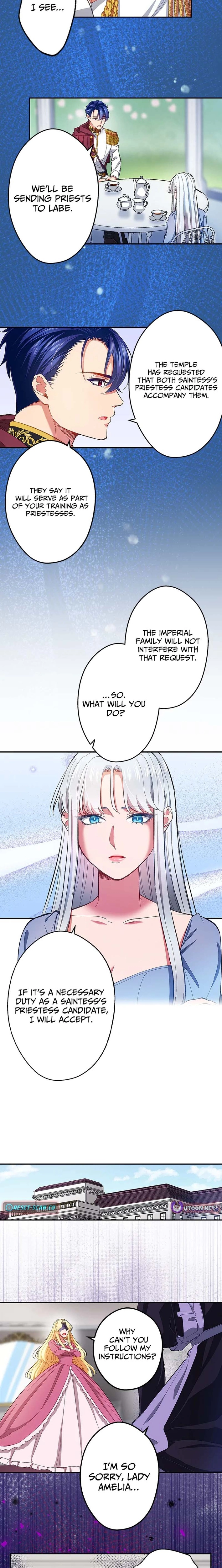 The Silver Saintess Falsely Branded a Villainess Is Doted On in Her Second Life (Webtoon) Chapter 15 page 12 - 