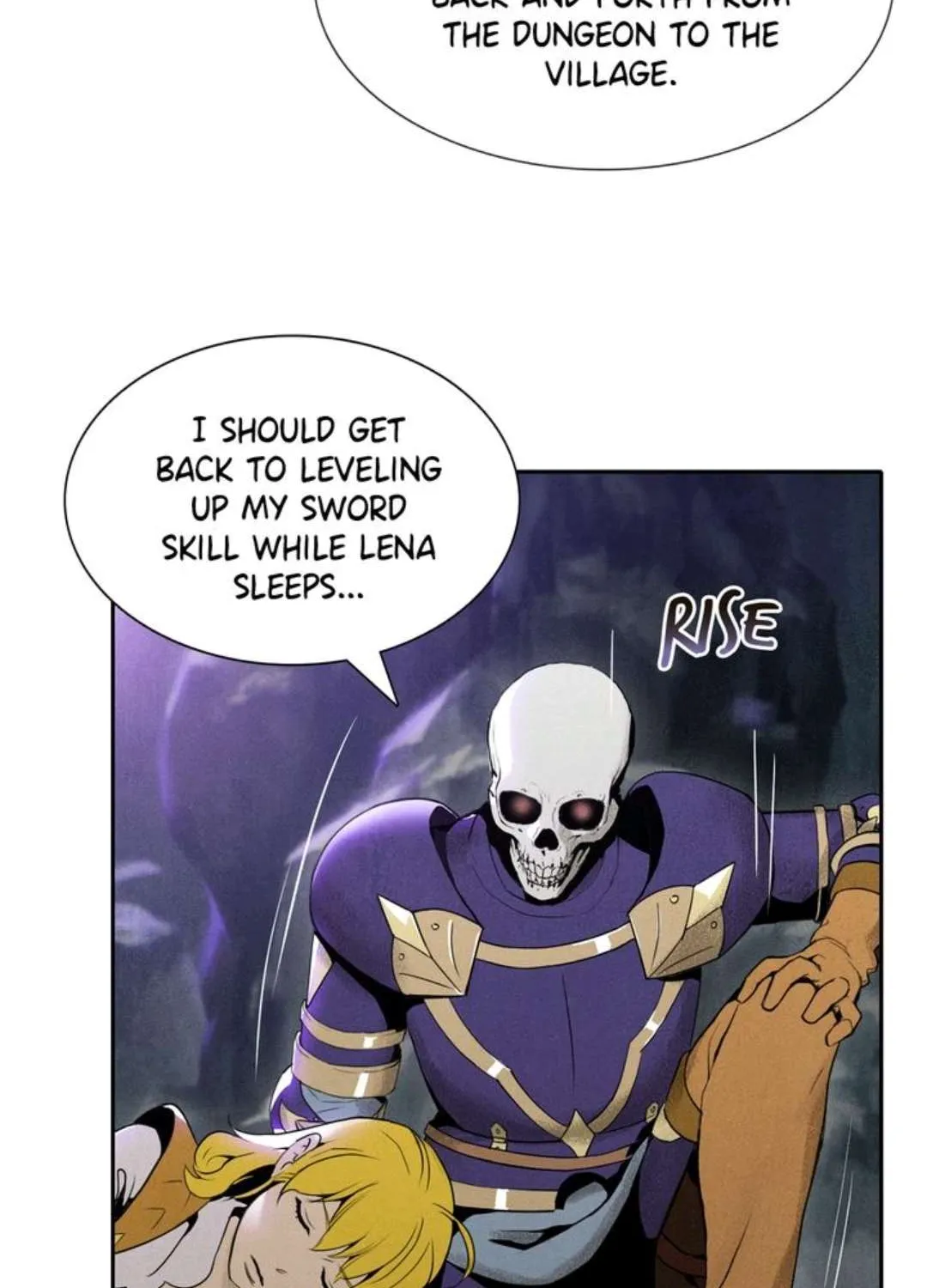The Skeleton Soldier Failed To Defend The Dungeon Chapter 8 page 58 - 