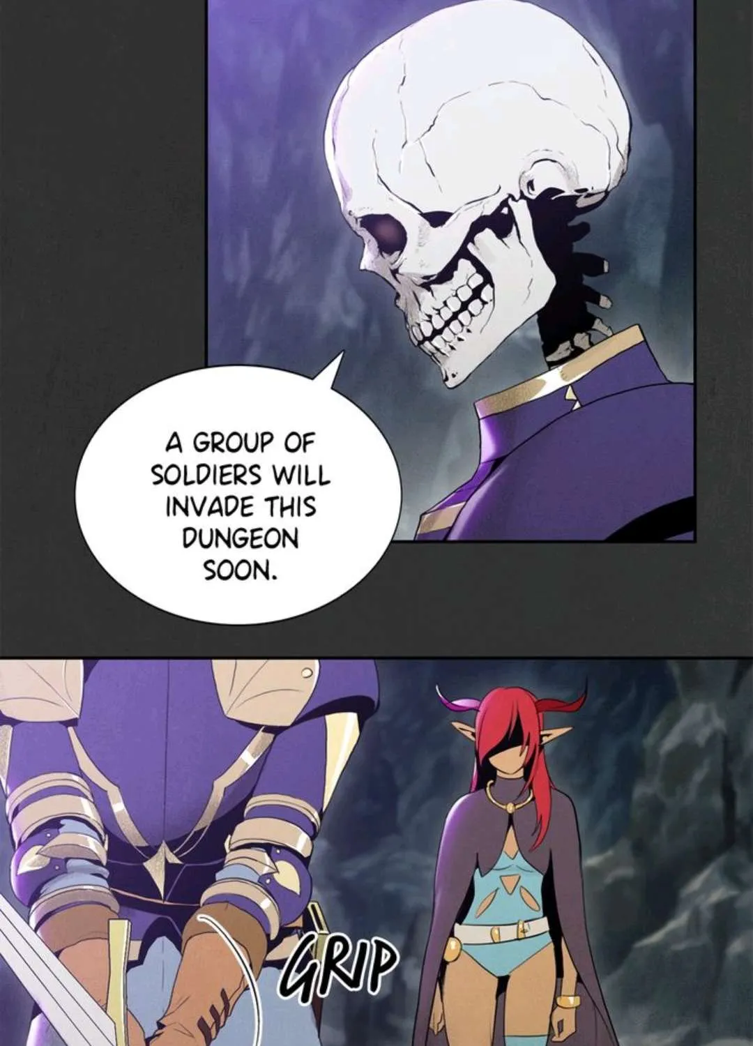 The Skeleton Soldier Failed To Defend The Dungeon Chapter 9 page 38 - 