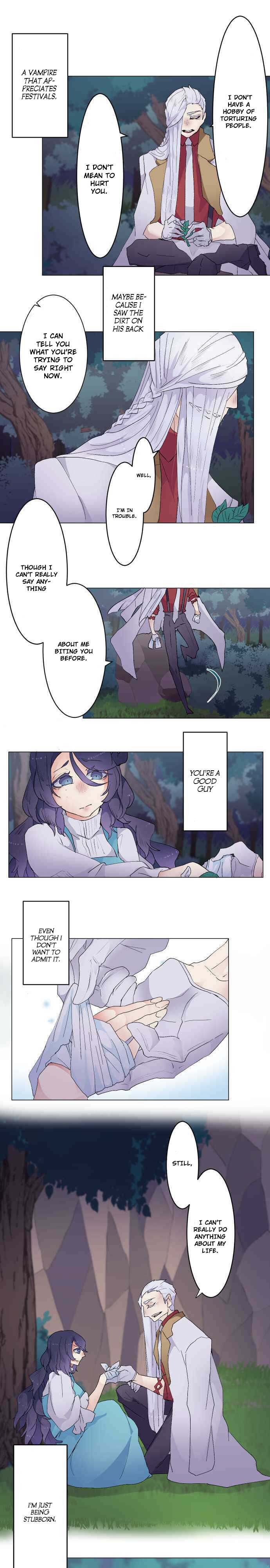The Slave Girl and the Vampire with a Death Wish Chapter 10 page 9 - 