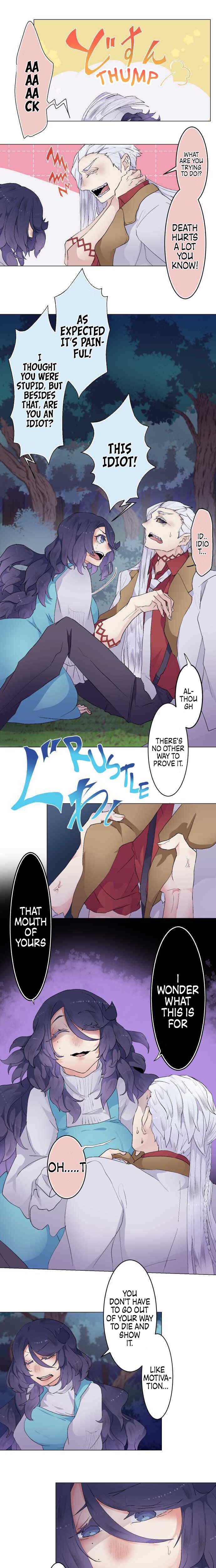 The Slave Girl and the Vampire with a Death Wish Chapter 11 page 4 - 