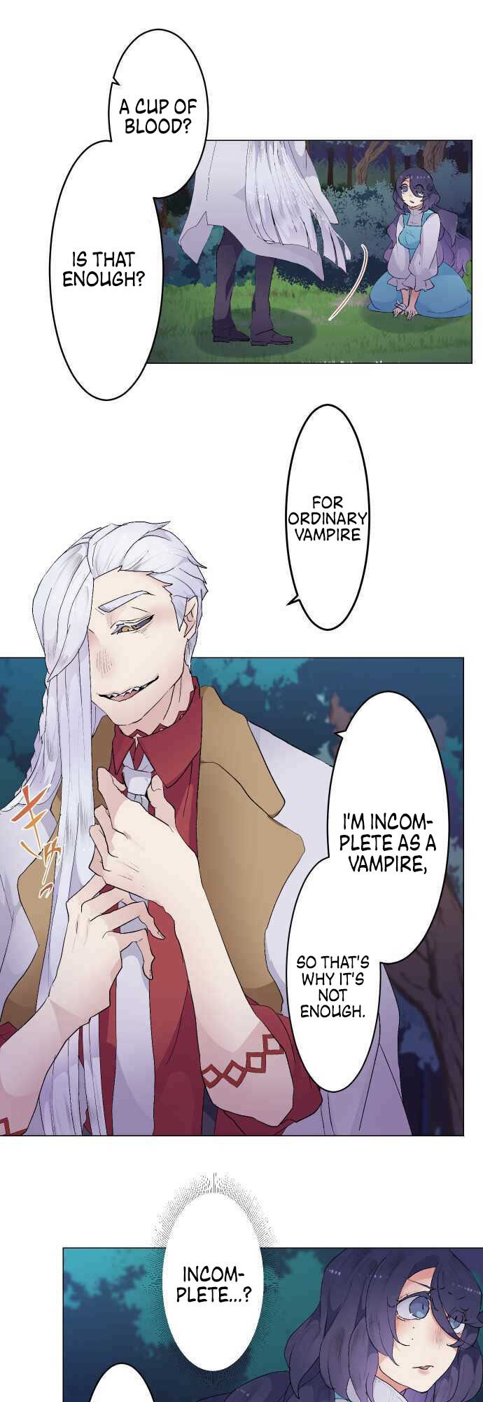 The Slave Girl and the Vampire with a Death Wish Chapter 11 page 6 - 
