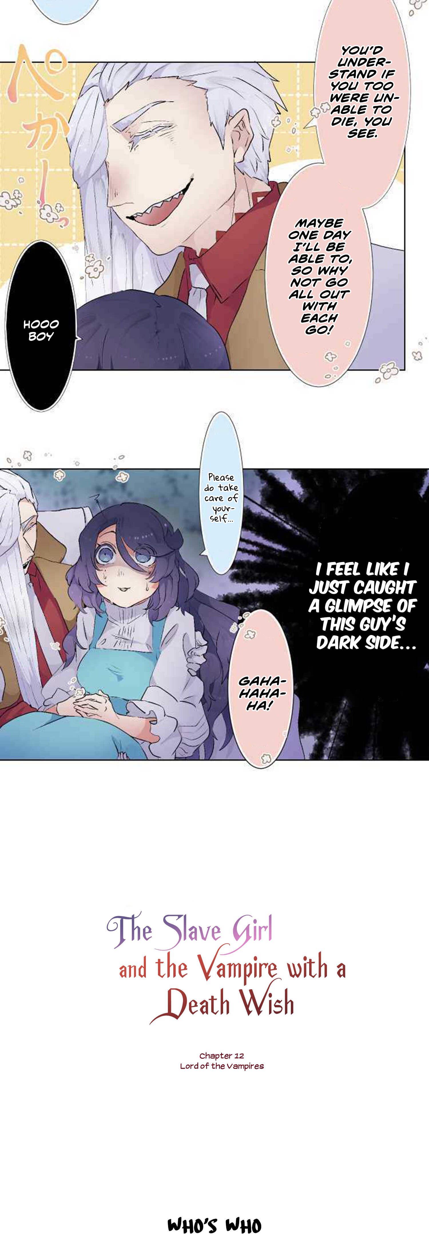 The Slave Girl and the Vampire with a Death Wish Chapter 12 page 2 - 
