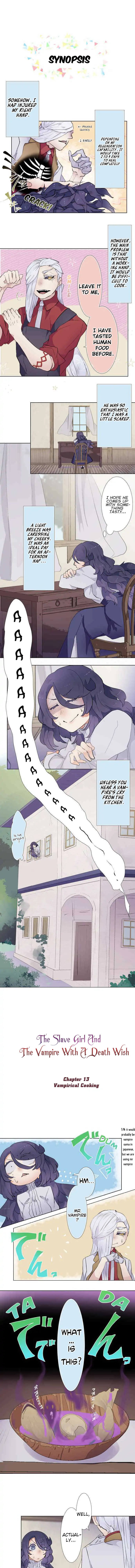 The Slave Girl and the Vampire with a Death Wish Chapter 13 page 2 - 