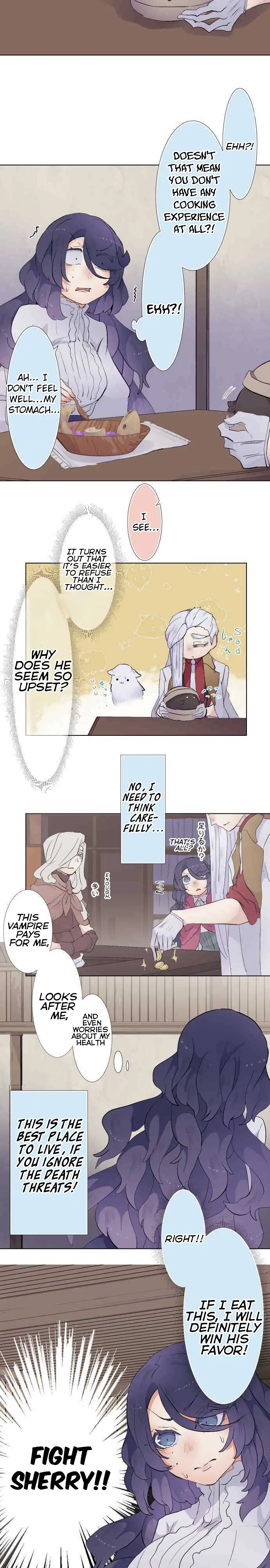 The Slave Girl and the Vampire with a Death Wish Chapter 13 page 5 - 