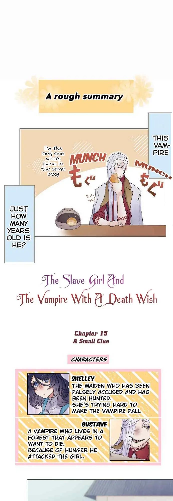 The Slave Girl and the Vampire with a Death Wish Chapter 14 page 2 - 
