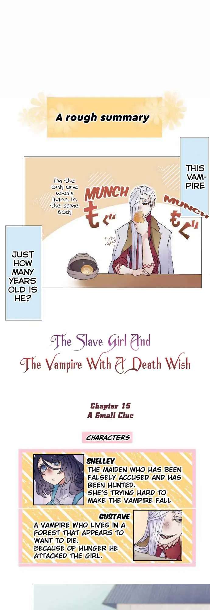The Slave Girl and the Vampire with a Death Wish Chapter 15 page 2 - 