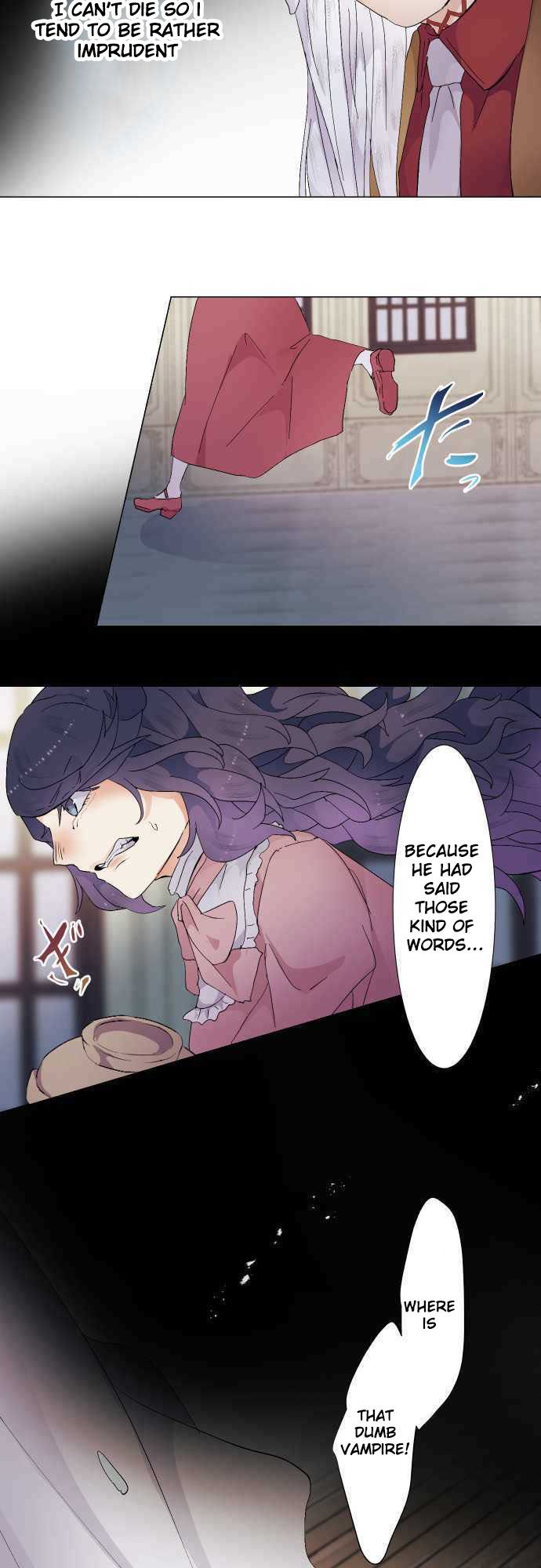 The Slave Girl and the Vampire with a Death Wish Chapter 16 page 14 - 