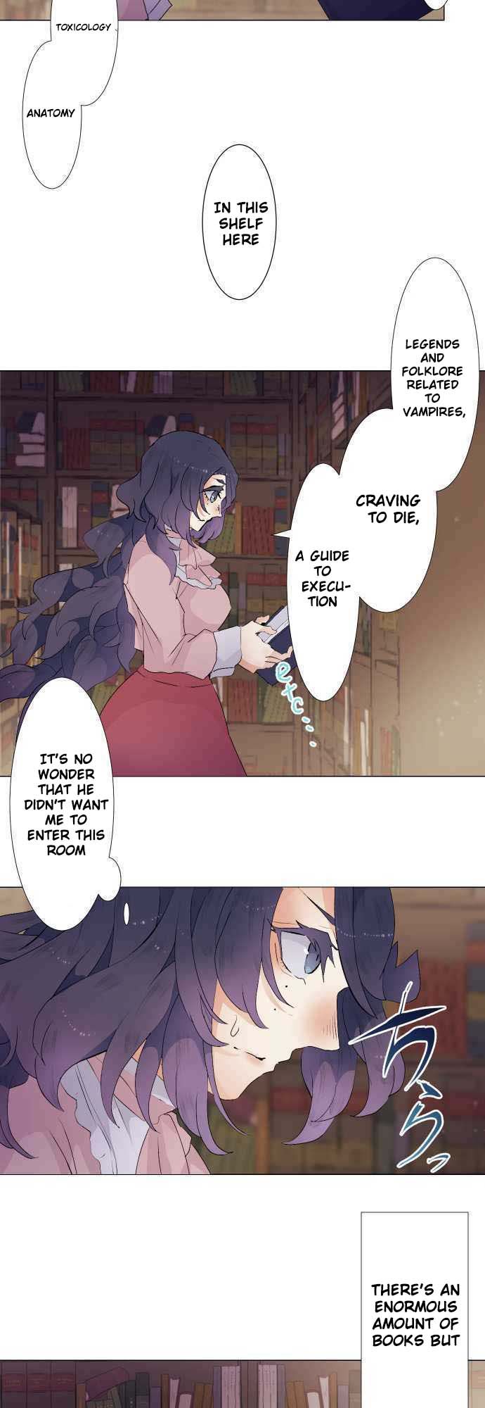 The Slave Girl and the Vampire with a Death Wish Chapter 16 page 5 - 