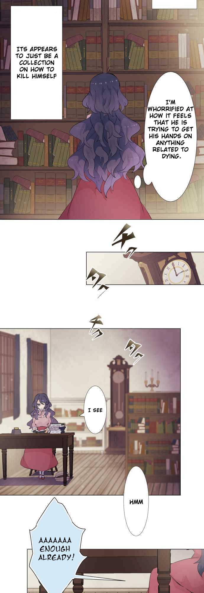 The Slave Girl and the Vampire with a Death Wish Chapter 16 page 6 - 