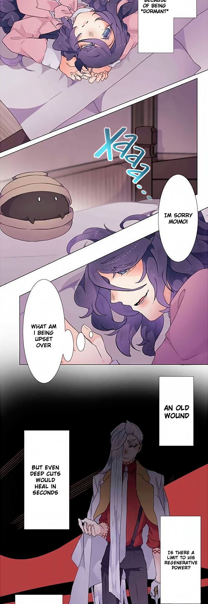 The Slave Girl and the Vampire with a Death Wish Chapter 17 page 18 - 