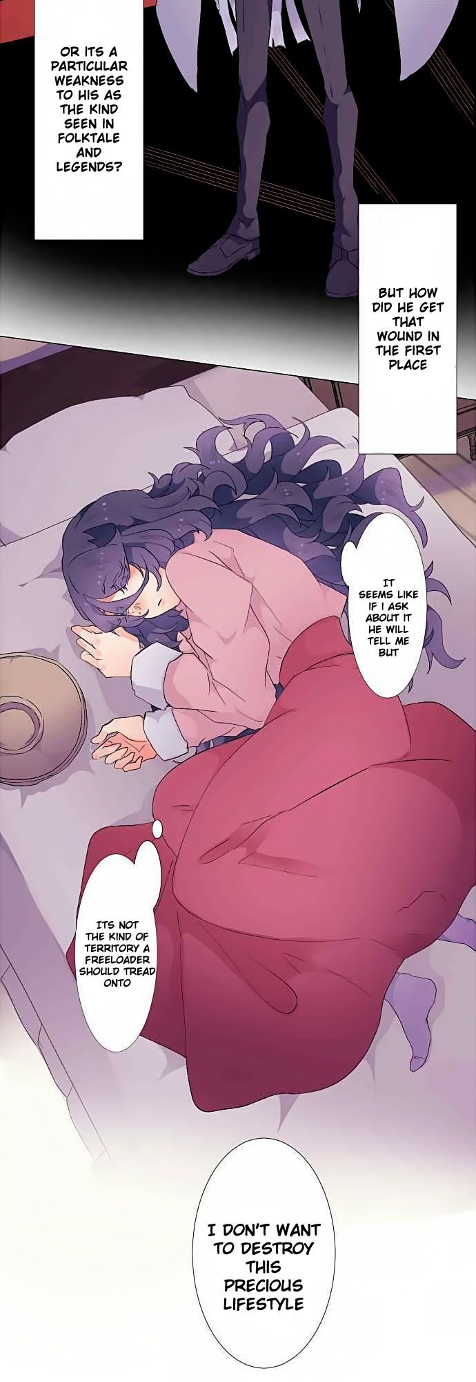 The Slave Girl and the Vampire with a Death Wish Chapter 17 page 19 - 