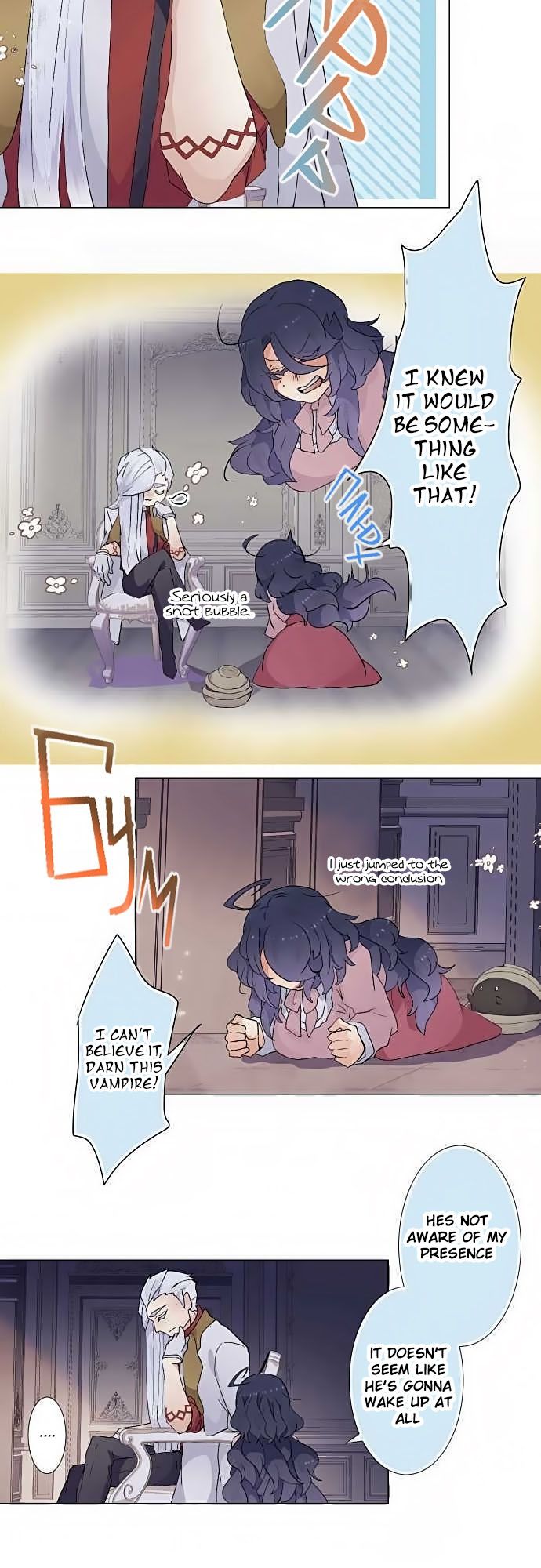 The Slave Girl and the Vampire with a Death Wish Chapter 17 page 7 - 