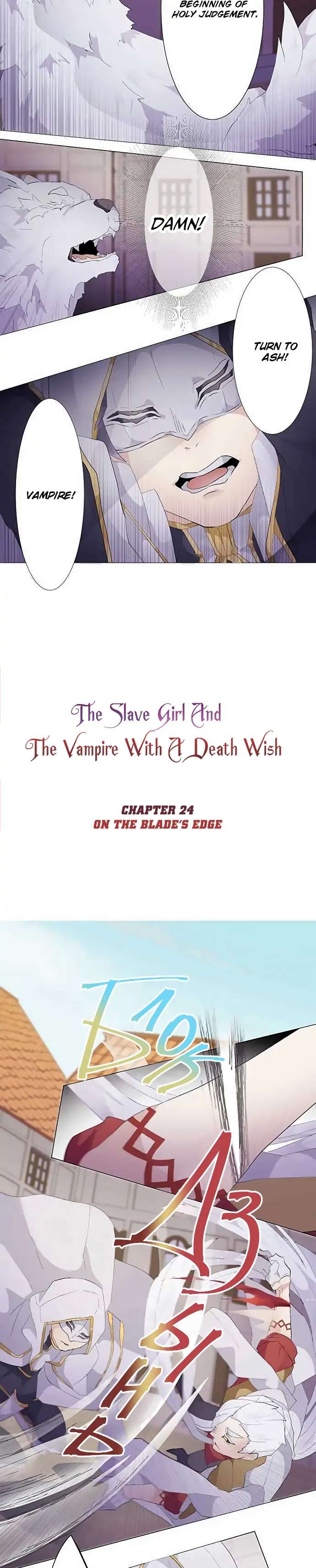 The Slave Girl and the Vampire with a Death Wish Chapter 24 page 3 - 