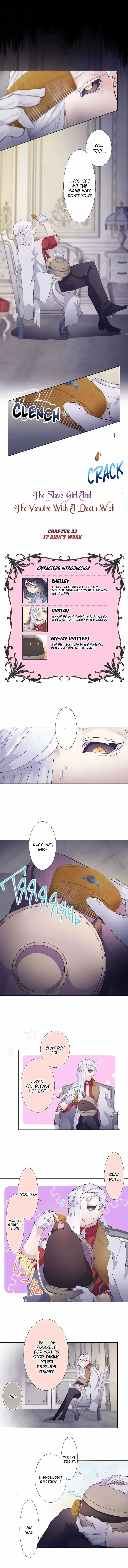 The Slave Girl and the Vampire with a Death Wish Chapter 34 page 2 - 