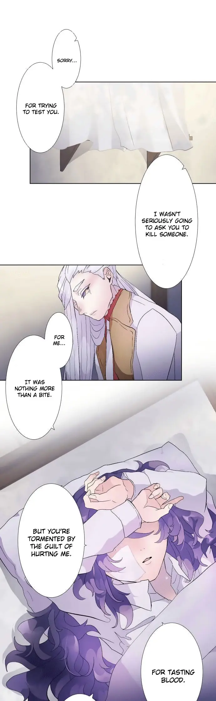 The Slave Girl and the Vampire with a Death Wish Chapter 35 page 14 - 