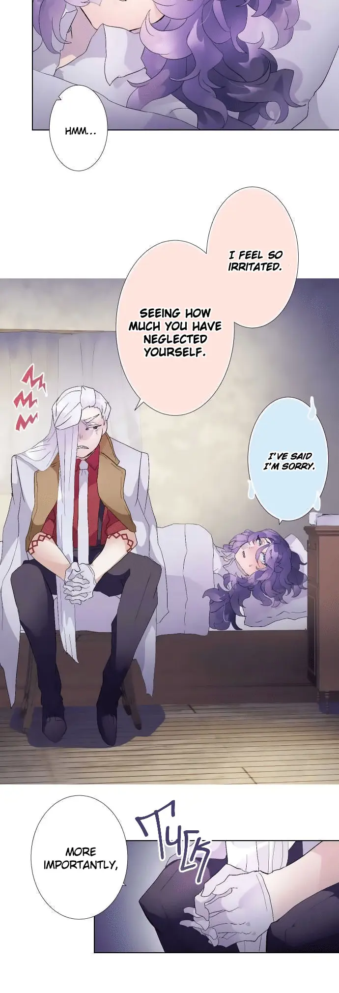 The Slave Girl and the Vampire with a Death Wish Chapter 35 page 8 - 