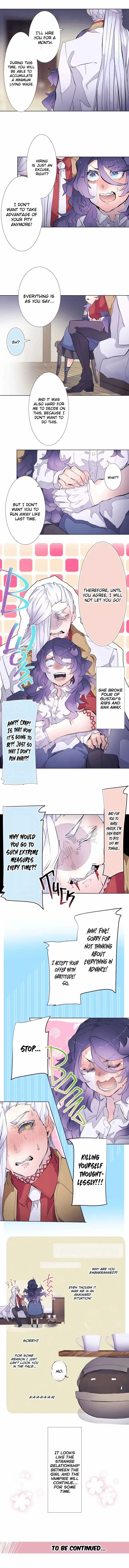 The Slave Girl and the Vampire with a Death Wish Chapter 36 page 10 - 