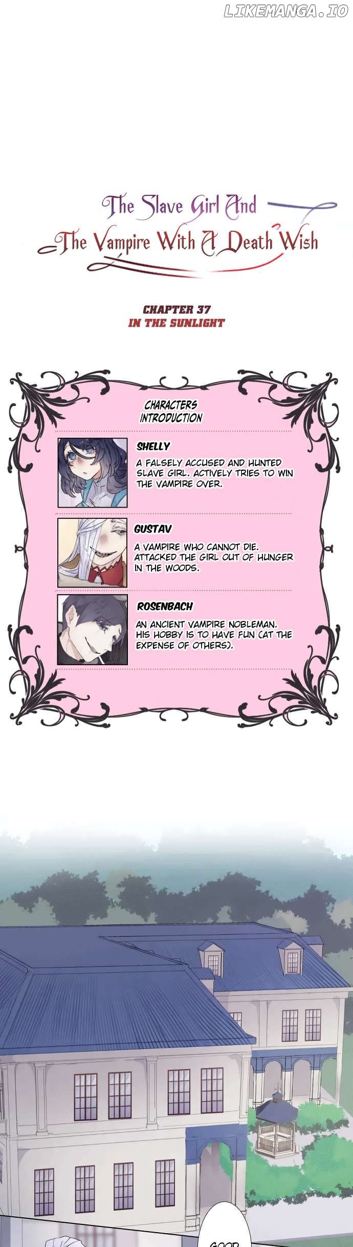 The Slave Girl and the Vampire with a Death Wish Chapter 37 page 3 - 