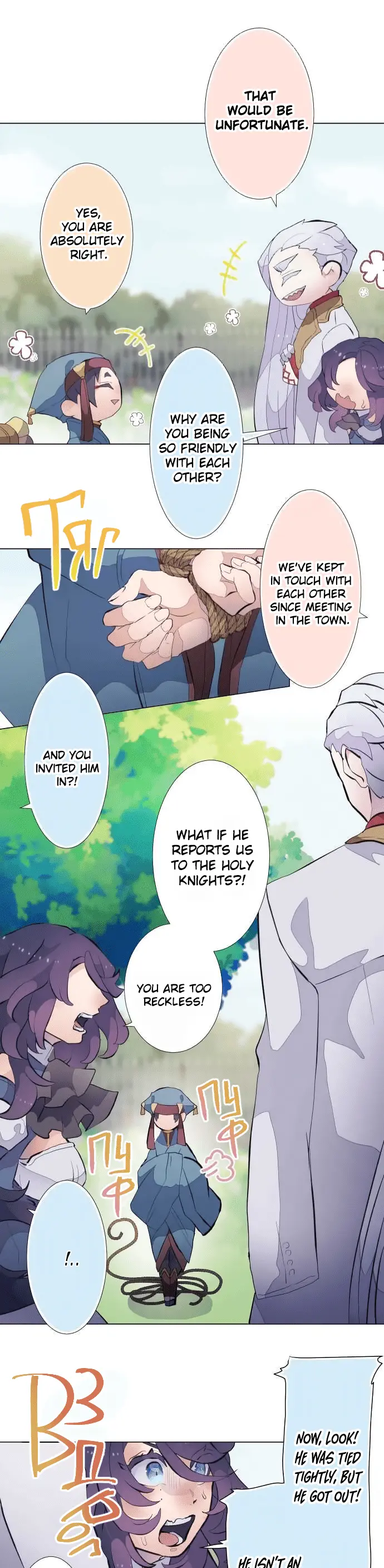 The Slave Girl and the Vampire with a Death Wish Chapter 38 page 9 - 