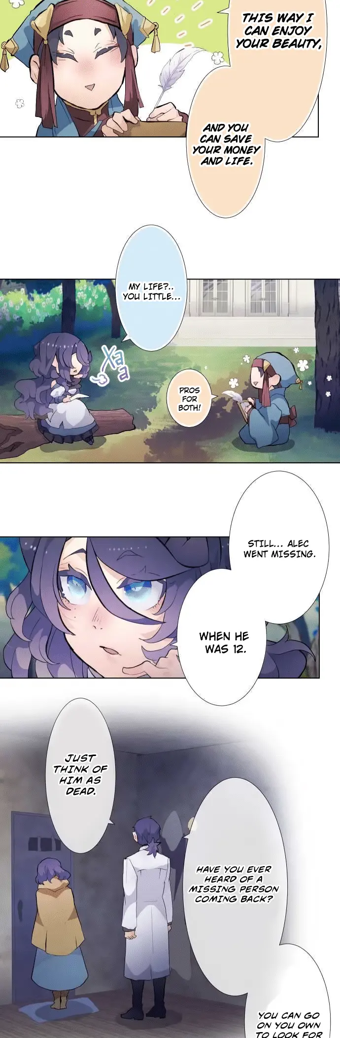 The Slave Girl and the Vampire with a Death Wish Chapter 39 page 5 - 