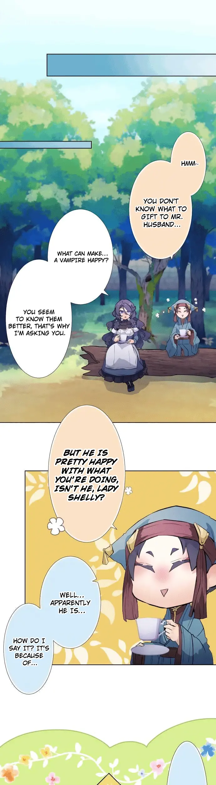 The Slave Girl and the Vampire with a Death Wish Chapter 39 page 8 - 