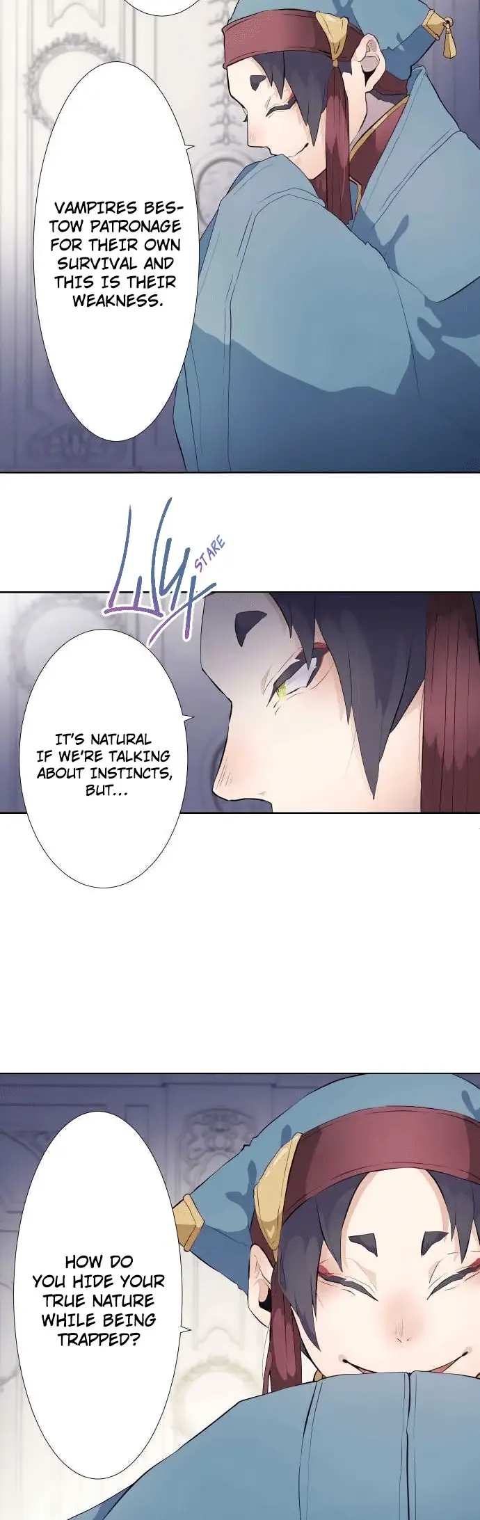 The Slave Girl and the Vampire with a Death Wish Chapter 40 page 14 - 