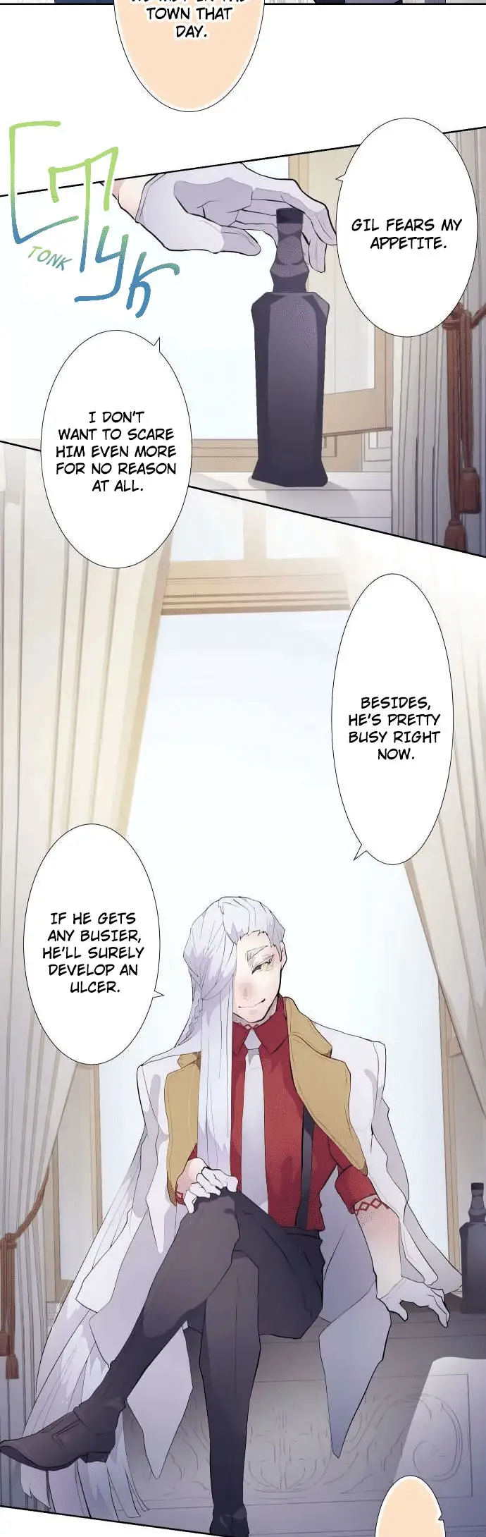 The Slave Girl and the Vampire with a Death Wish Chapter 40 page 8 - 