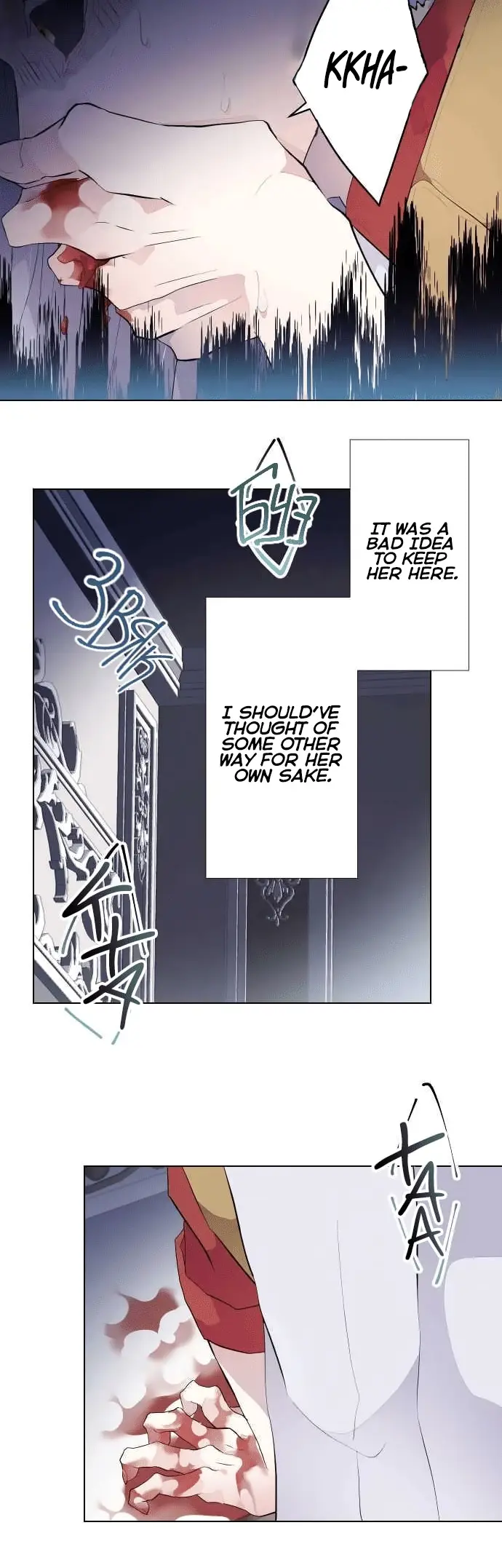 The Slave Girl and the Vampire with a Death Wish Chapter 42 page 14 - 