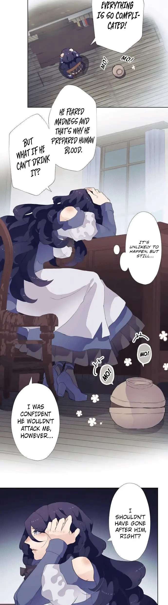 The Slave Girl and the Vampire with a Death Wish Chapter 43 page 4 - 