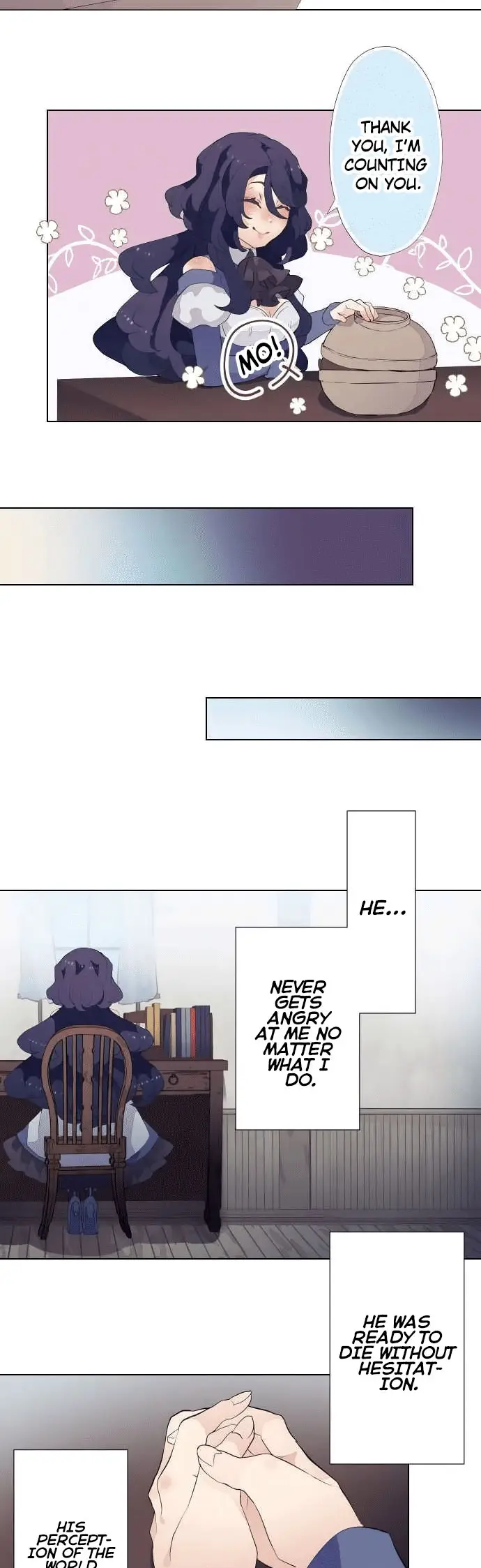 The Slave Girl and the Vampire with a Death Wish Chapter 43 page 7 - 