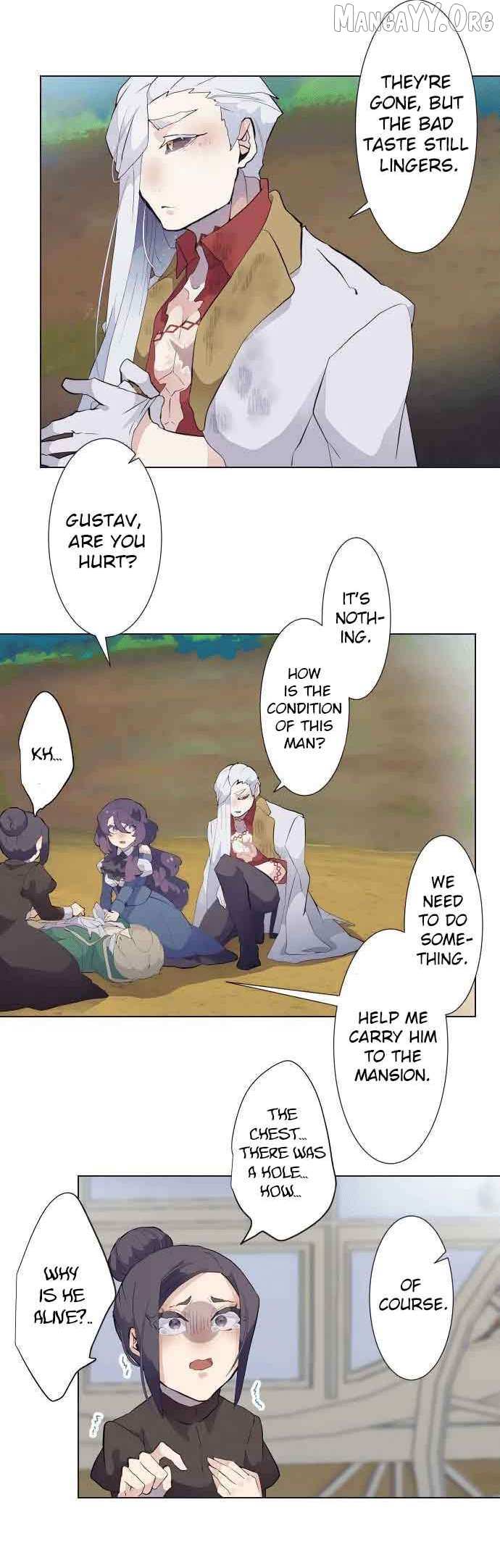 The Slave Girl and the Vampire with a Death Wish Chapter 46 page 12 - 