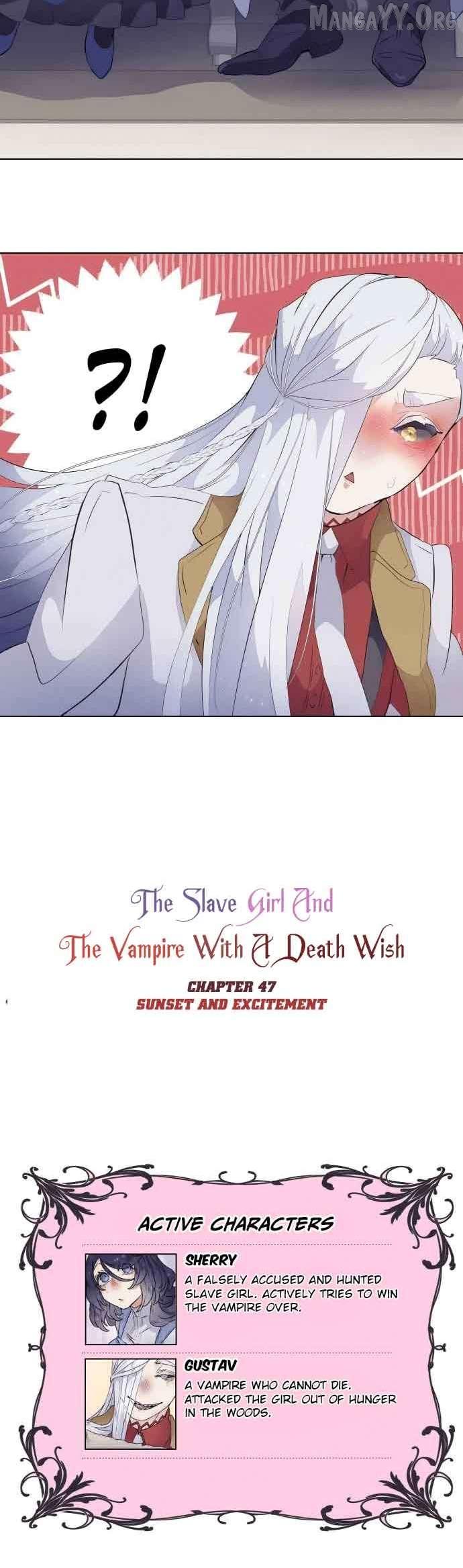 The Slave Girl and the Vampire with a Death Wish Chapter 47 page 4 - 
