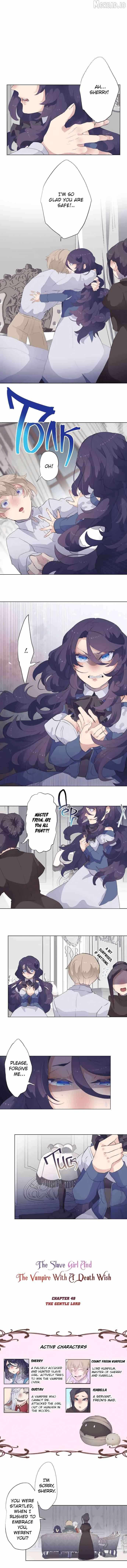The Slave Girl and the Vampire with a Death Wish Chapter 49 page 2 - 