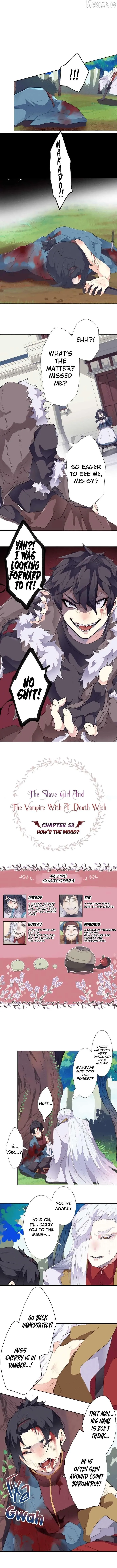The Slave Girl and the Vampire with a Death Wish Chapter 53 page 2 - 