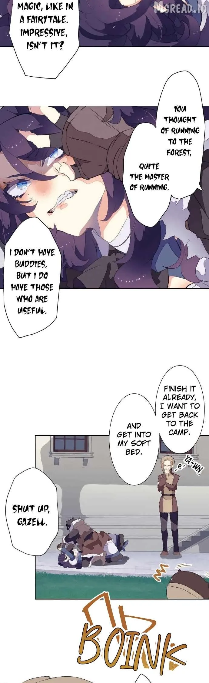 The Slave Girl and the Vampire with a Death Wish Chapter 53 page 12 - 