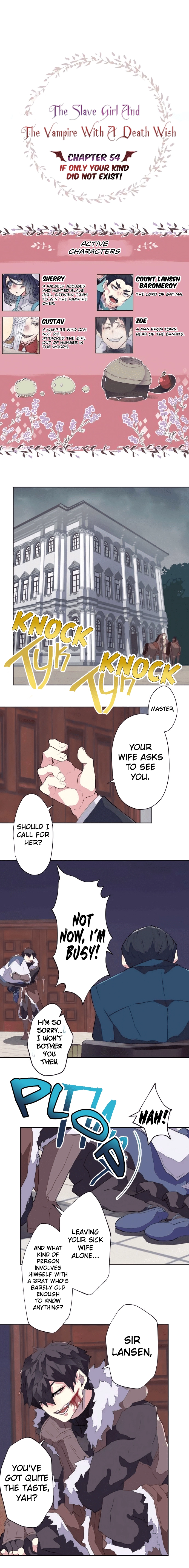 The Slave Girl and the Vampire with a Death Wish Chapter 54 page 2 - 