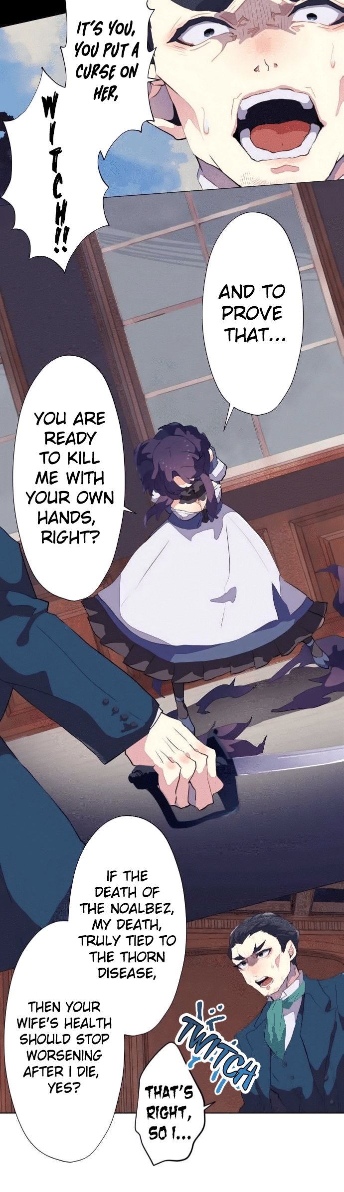 The Slave Girl and the Vampire with a Death Wish Chapter 54 page 15 - 