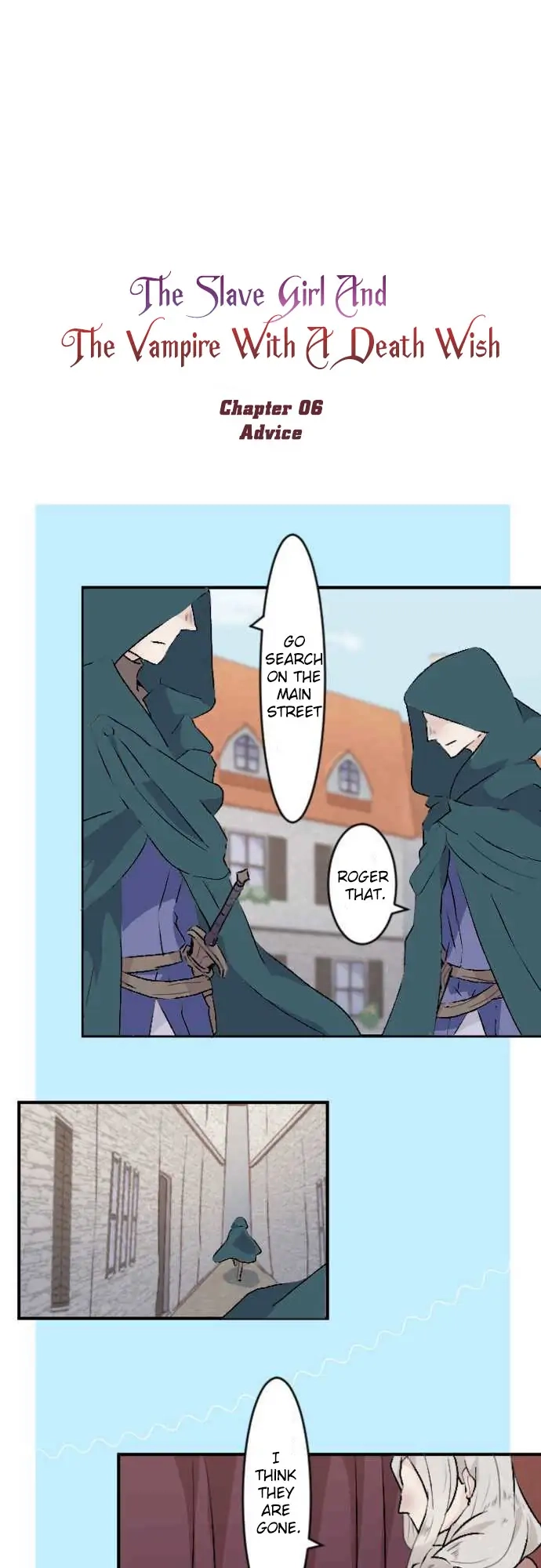 The Slave Girl and the Vampire with a Death Wish Chapter 6.1 page 2 - 