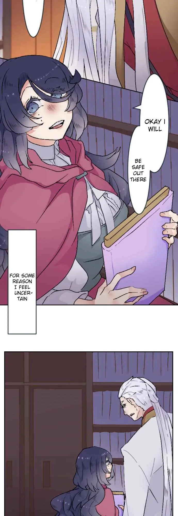 The Slave Girl and the Vampire with a Death Wish Chapter 6.1 page 11 - 