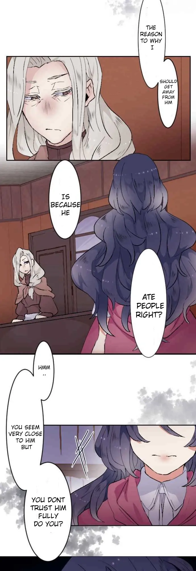 The Slave Girl and the Vampire with a Death Wish Chapter 6.1 page 16 - 